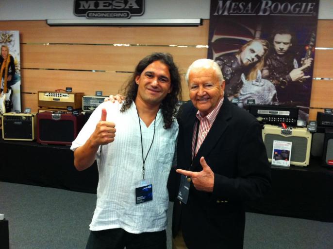 Avec Vic Firth