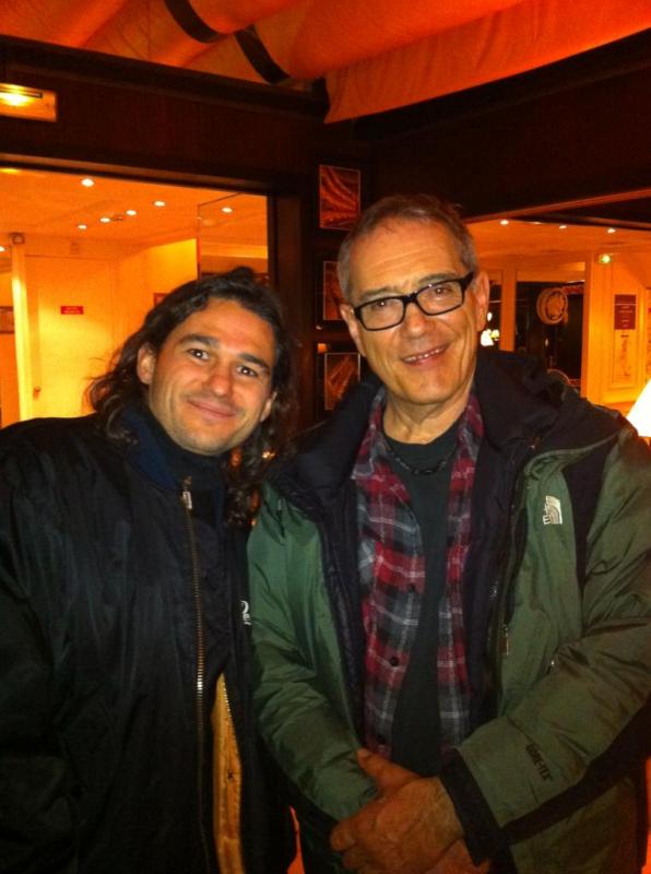 Avec Vinnie Colaiuta